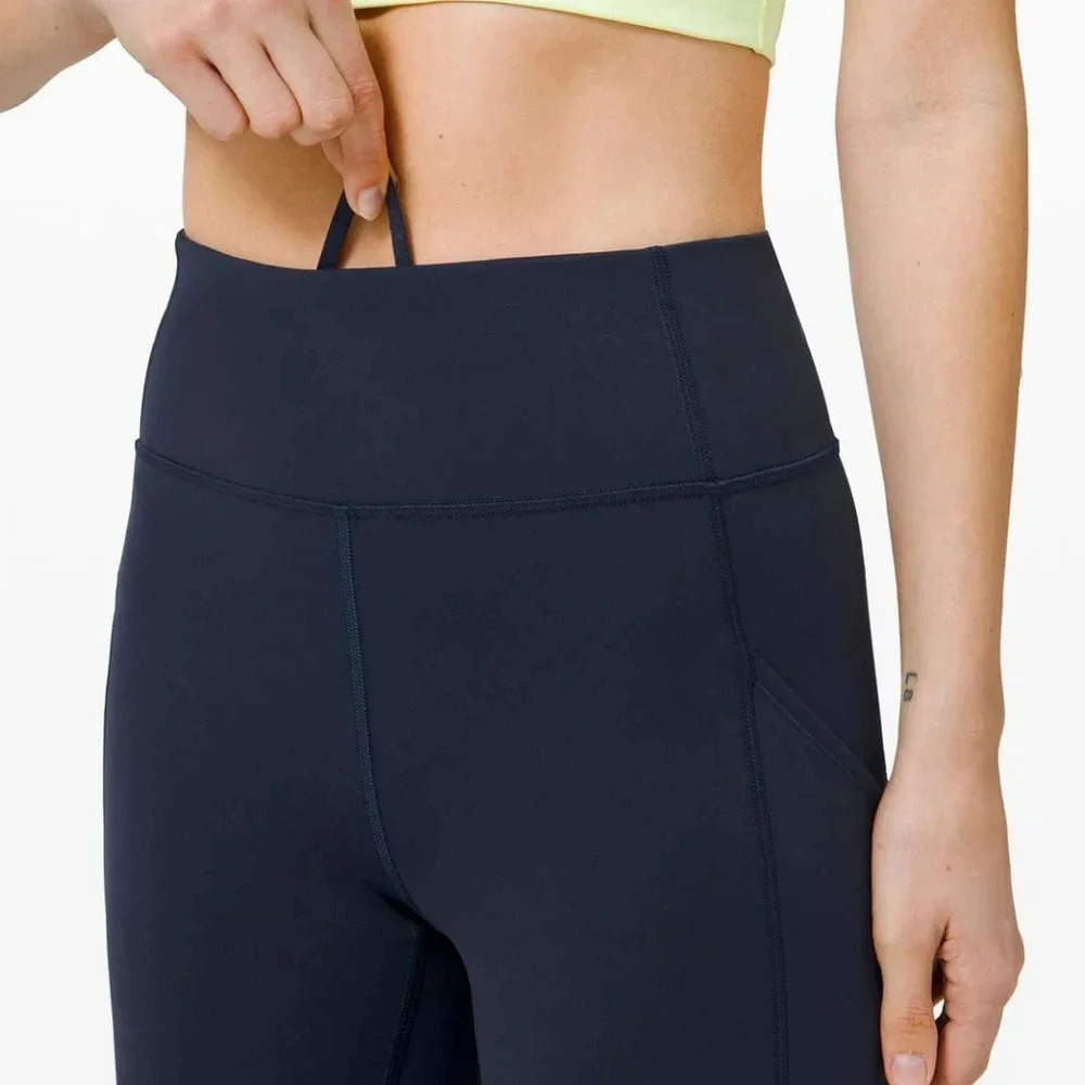 Lululemon Invigorate High-Rise Tight 25"True Navy - Picture 5 of 14